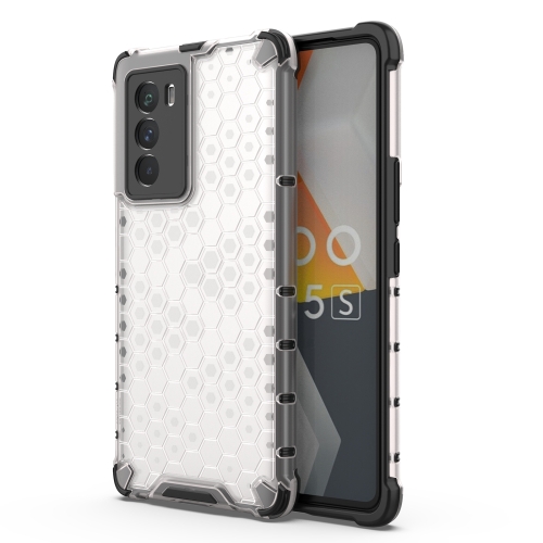 

For vivo iQOO Neo 5s Honeycomb Shockproof Phone Case(White)