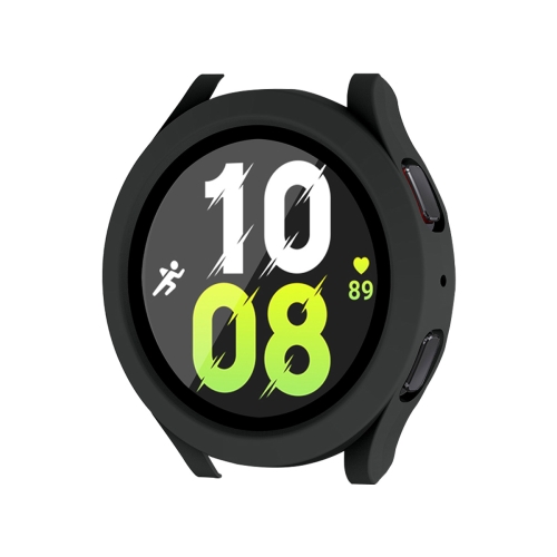 

For Samsung Galaxy Watch4/5 40mm ENKAY Hat-Prince Waterproof Full Coverage PC Frame + 9H Tempered Glass Case(Black)