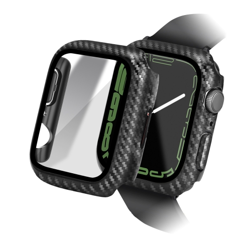 

For Apple Watch Series 7＆8 41mm ENKAY Hat-Prince Waterproof Full Coverage PC Frame + 9H Tempered Glass Case