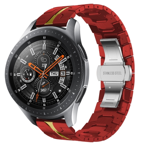 For Samsung Galaxy watch 46mm Armor Stainless Steel Metal Watch