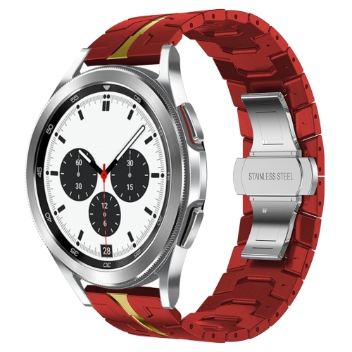 Red metal best sale watch band