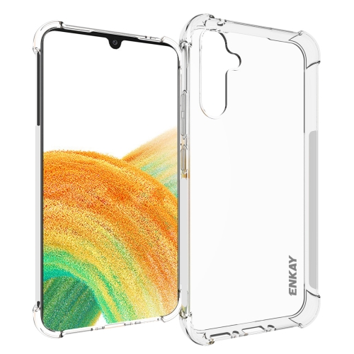 

For Samsung Galaxy A34 ENKAY Hat-Prince Clear TPU Shockproof Phone Case