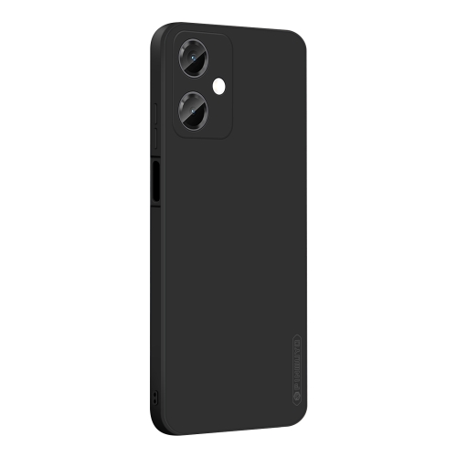 

For Xiaomi Redmi Note 12 China PINWUYO Sense Series Liquid Silicone TPU Phone Case(Black)