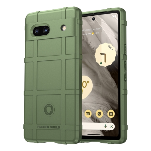 

For Google Pixel 7A Full Coverage Shockproof TPU Phone Case(Army Green)