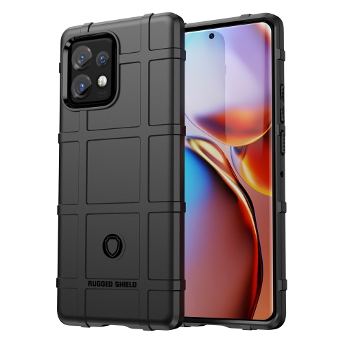 

For Motorola Moto X40 Pro Full Coverage Shockproof TPU Phone Case(Black)