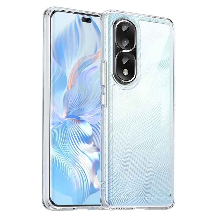 

For Honor 80 Pro 5G Colorful Series Acrylic + TPU Phone Case(Transparent)