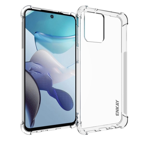 

For Motorola Moto G53 5G ENKAY Transparent TPU Shockproof Phone Case