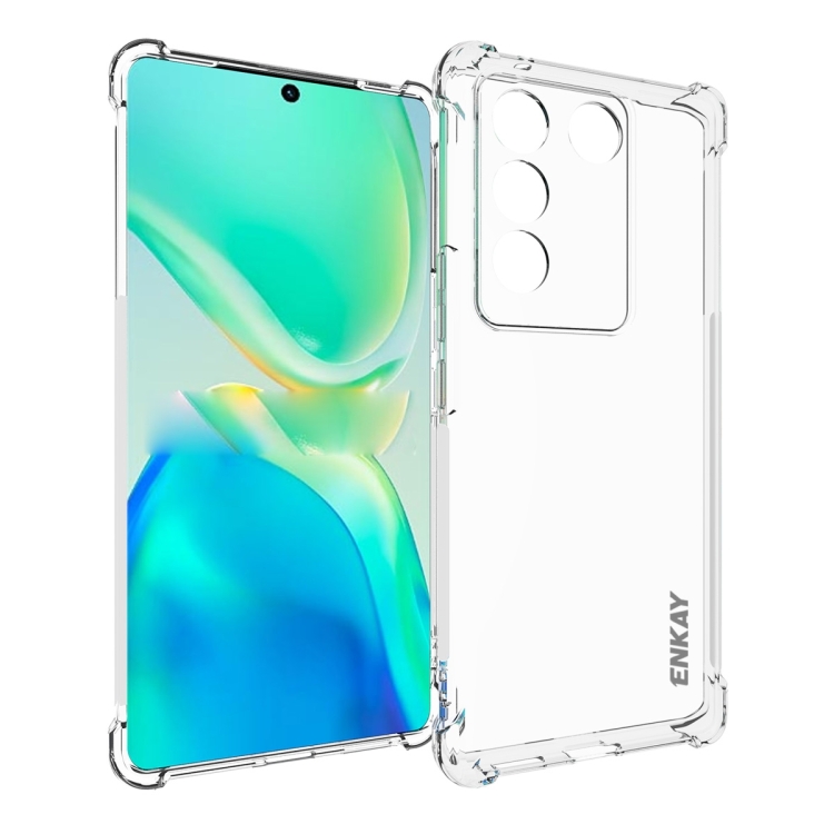 

For vivo S16 / S16 Pro 5G ENKAY Transparent TPU Shockproof Phone Case