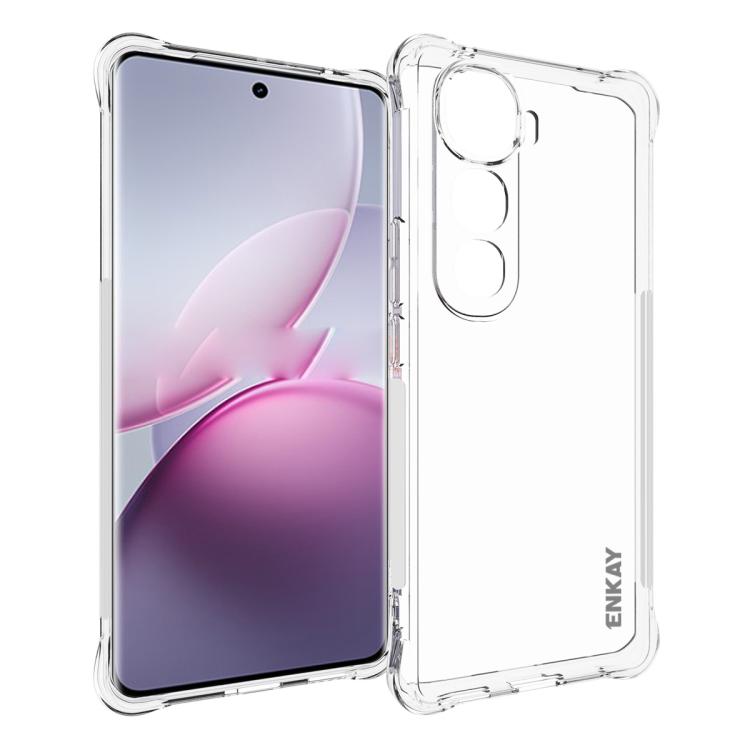 

For vivo Y400 Pro 5G Global ENKAY Hat-Prince Transparent TPU Shockproof Phone Case