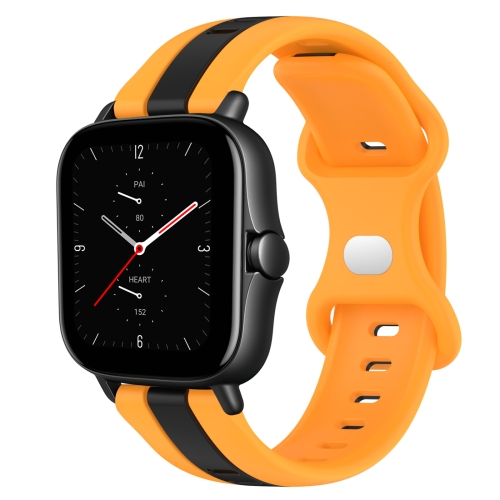 Per Amazfit GTS 2e / GTS 2 Mini / GTS 2 Cinturino in silicone con fibbia in  argento