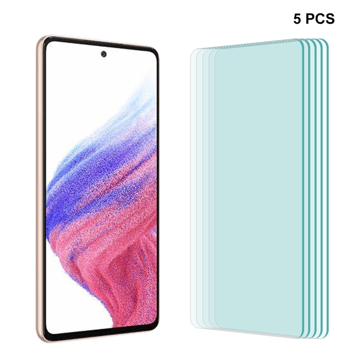 

For Samsung Galaxy A54 5G 5pcs ENKAY Hat-Prince 0.26mm 9H 2.5D Tempered Glass Film