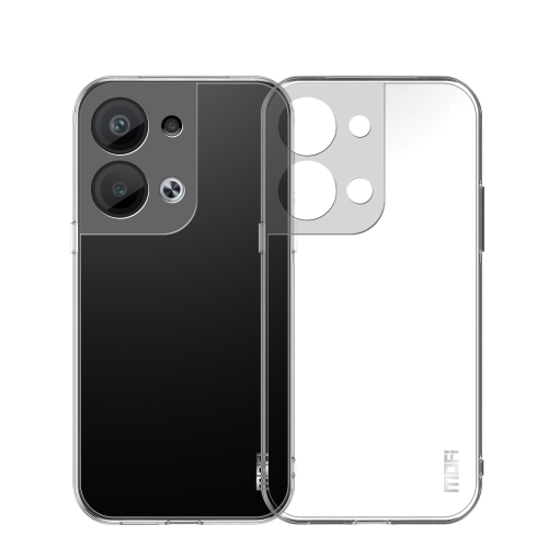 

For OPPO Reno9 Pro+ 5G MOFI Ming Series Ultra-thin TPU Phone Case(Transparent)