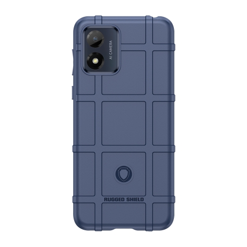 

For Motorola Moto E13 Full Coverage Shockproof TPU Phone Case(Blue)