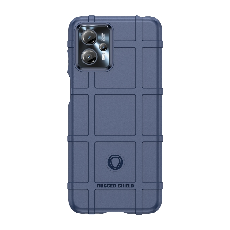 

For Motorola Moto G13 Full Coverage Shockproof TPU Phone Case(Blue)