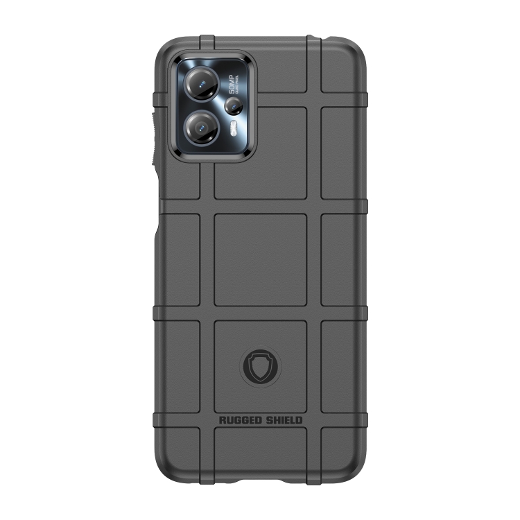 

For Motorola Moto G23 Full Coverage Shockproof TPU Phone Case(Black)