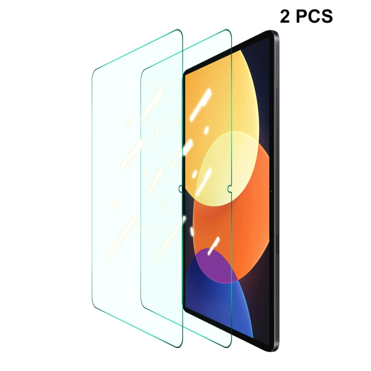 

For Xiaomi Pad 5 Pro 12.4 2pcs ENKAY 0.33mm Explosion-proof Tempered Glass Film