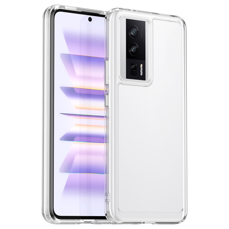 

For Xiaomi Redmi K60 Candy Series TPU Phone Case(Transparent)