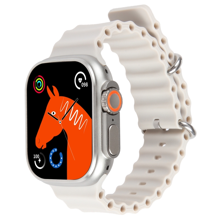 SYA002107901D.jpg WS-83 MAX Smartwatch - Silver and Orange main image 0
