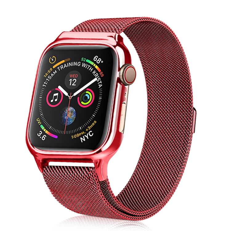 Magnetic Red Milanese Loop Silver Magnetic Milanese Loop Apple