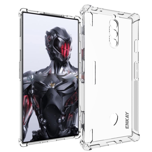 

For ZTE Nubia Red Magic 8 Pro ENKAY Hat-Prince Clear TPU Shockproof Phone Case