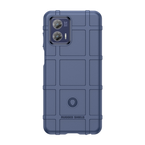 

For Motorola Moto G73 Full Coverage Shockproof TPU Case(Blue)