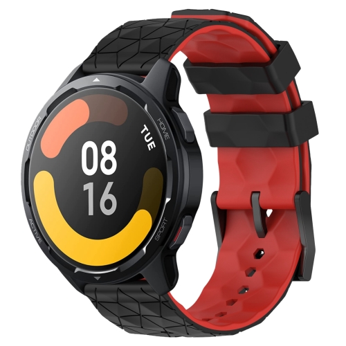 Para Xiaomi Watch S1 Active 22 mm Convex Loop Correa de reloj de silicona  de dos