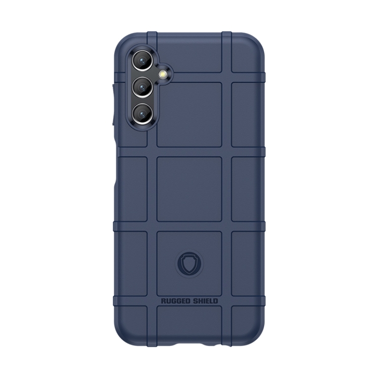 

For Samsung Galaxy A24 4G Full Coverage Shockproof TPU Phone Case(Blue)