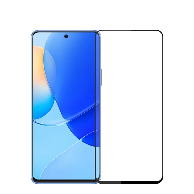 

For vivo V27E PINWUYO 9H 2.5D Full Screen Tempered Glass Film(Black)
