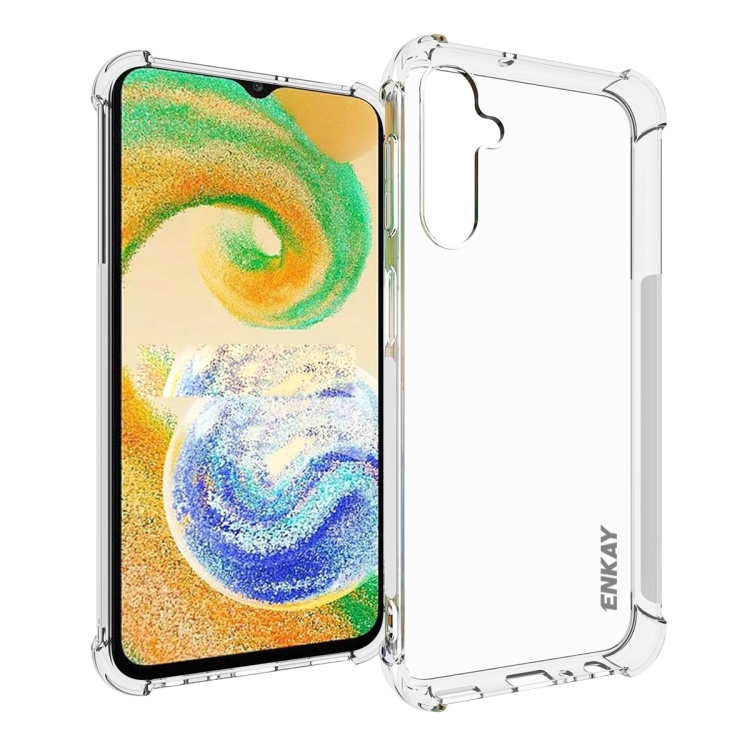 

For Samsung Galaxy A24 4G ENKAY Hat-Prince Clear TPU Shockproof Phone Case