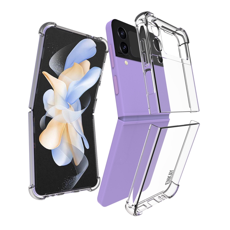

For Samsung Galaxy Z Flip4 ENKAY Hat-Prince Clear TPU Shockproof Phone Case