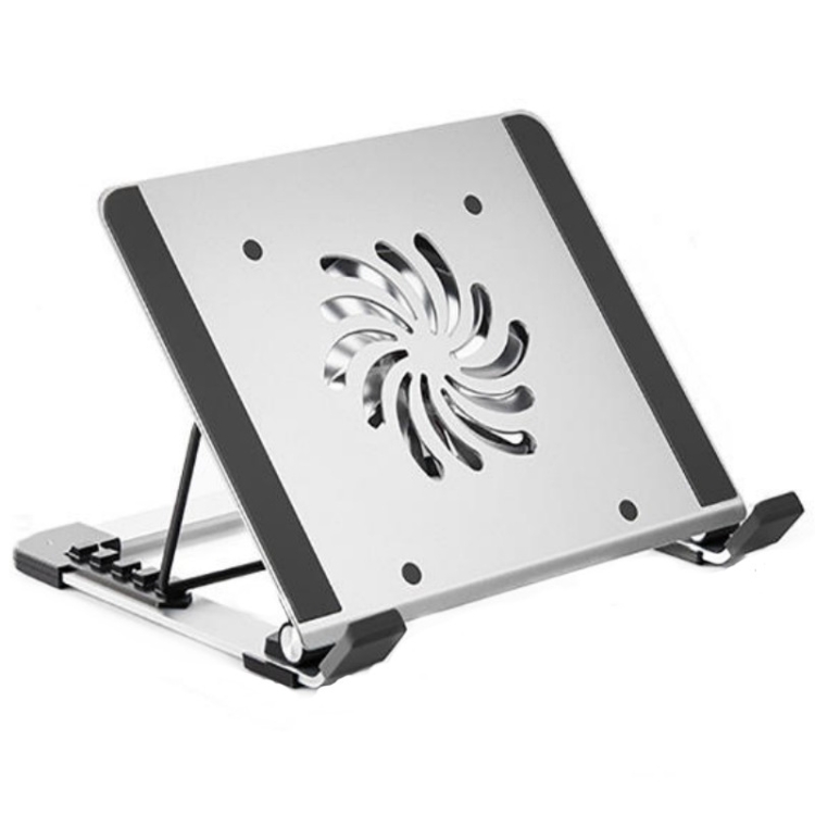 

P3 Adjustable Aluminum Foldable Portable Laptop Notebook Fan Stand Bracket