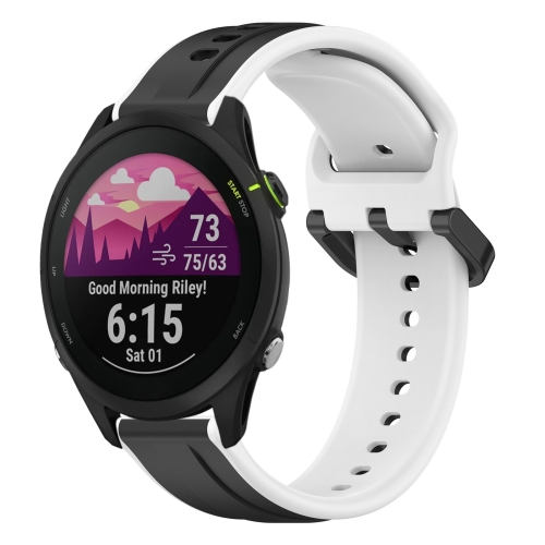 Correa de reloj de silicona de bucle para Garmin Forerunner 255 Music