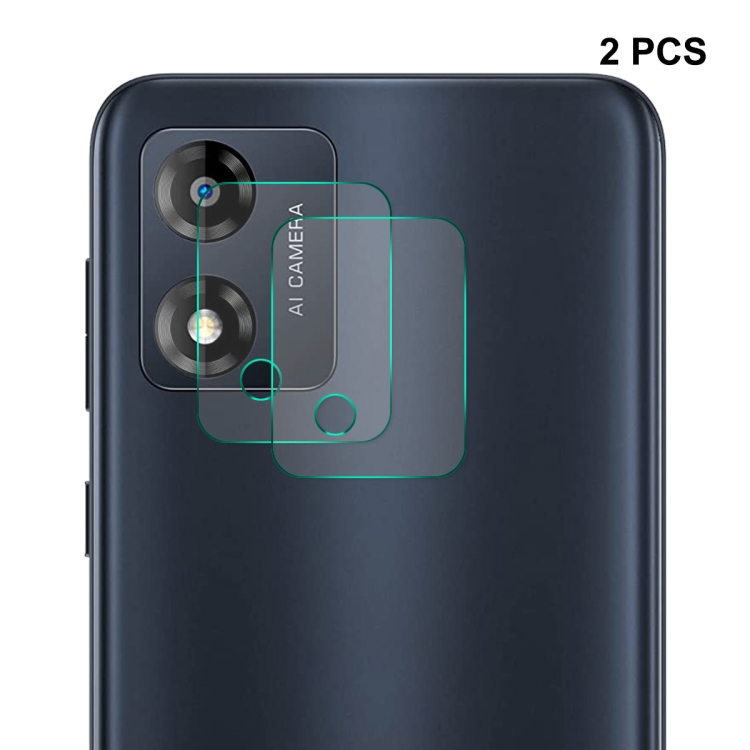 

For Motorola Moto E13 2pcs ENKAY Hat-Prince 9H Rear Camera Lens Tempered Glass Film