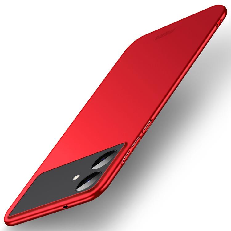 

For Samsung Galaxy S26 Edge 5G MOFI Frosted PC Ultra-thin Hard Phone Case(Red)