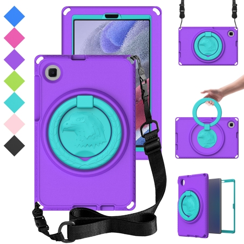 

For Samsung Galaxy Tab A7 Lite T220/T225 2020 EVA Hybrid PC Shockproof Tablet Case with Frame(Purple)