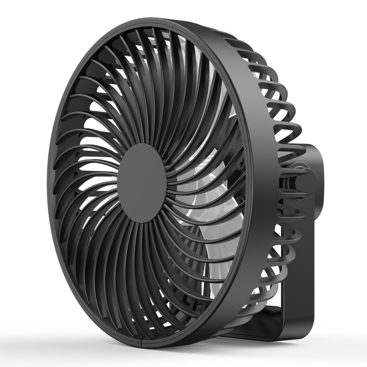 

Multifunctional LED Rechargeable Outdoor Portable Tent Camping Fan(Black)