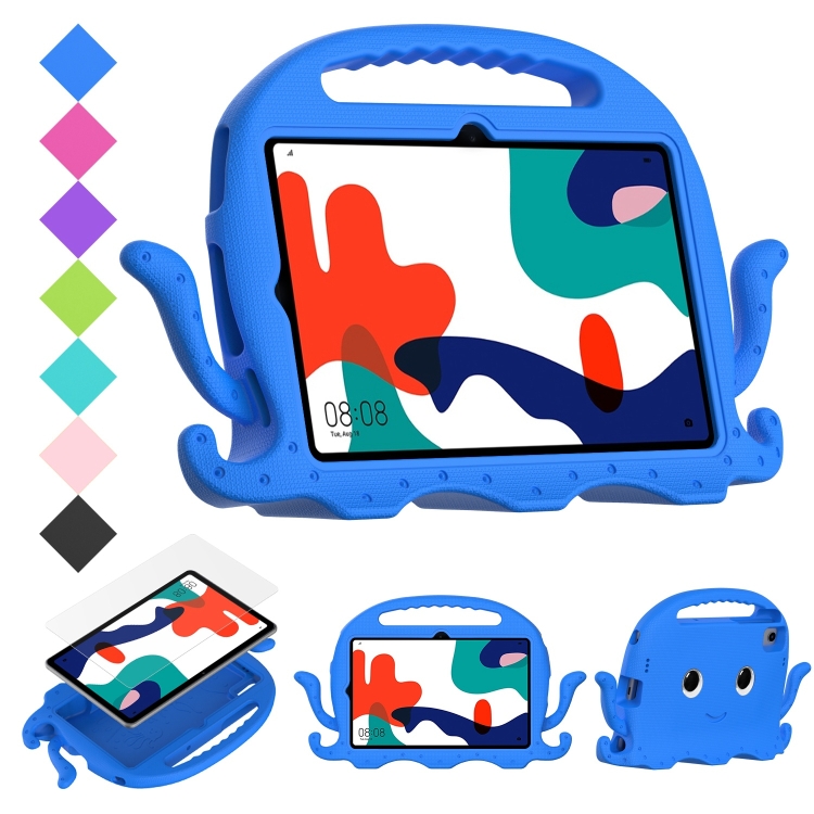 

For Huawei MatePad 10.4 Octopus Style EVA PC Tablet Case(Blue)