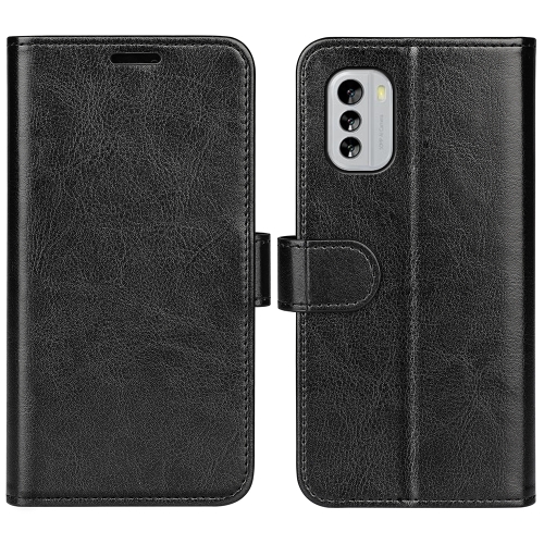 

For Nokia G60 R64 Texture Horizontal Flip Leather Phone Case(Black)