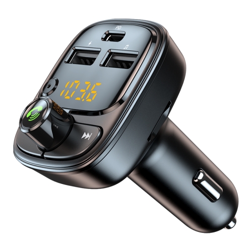 

N96 Dual USB Hands-Free Car Kit 3 Port FM Transmitter Wireless MP3 Music Player