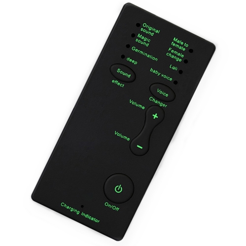 Mini modulateur de changement de voix Portable M1 avec fonctions vocales  réglables et ordinateur de téléphone et carte son et outil de micro