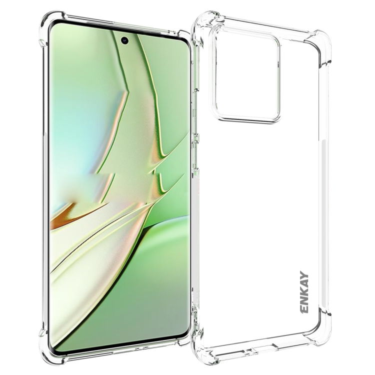 

For Motorola Edge 40 5G ENKAY Hat-Prince Transparent TPU Shockproof Phone Case