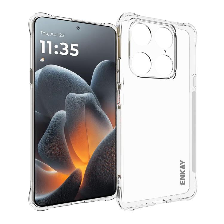 For Motorola Signature 5G ENKAY Hat-Prince Transparent TPU Shockproof Phone Case