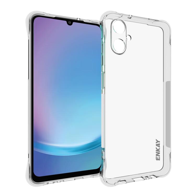 

For Samsung Galaxy A25 5G Japan ENKAY Hat-Prince Transparent TPU Shockproof Phone Case