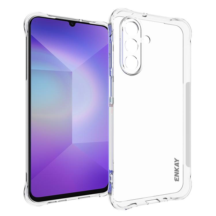 

For Samsung Galaxy A17 5G ENKAY Hat-Prince Transparent TPU Shockproof Phone Case