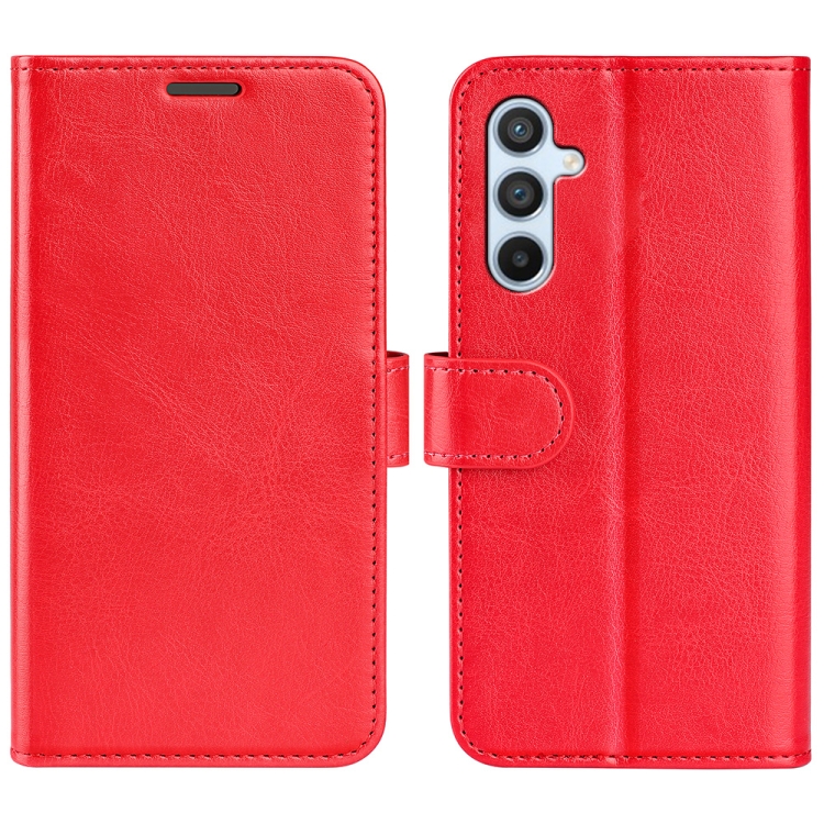

For Samsung Galaxy A54 5G R64 Texture Horizontal Flip Leather Phone Case(Red)