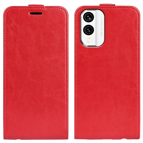 

For Nokia X30 R64 Texture Vertical Flip Leather Phone Case(Red)