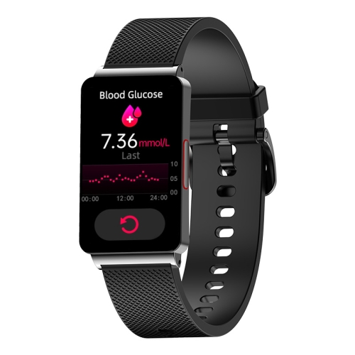 

EP08 1.57 inch Color Screen Smart Watch,Support Blood Sugar Monitoring / Heart Rate Monitoring / Blood Pressure Monitoring(Black)