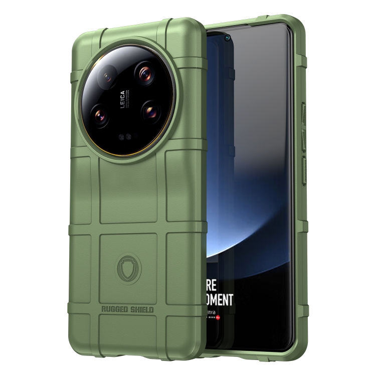

For Xiaomi 13 Ultra Full Coverage Shockproof TPU Case(Green)