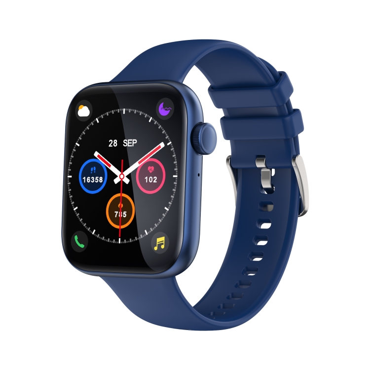 

P59 2.01 inch Color Screen Smart Watch,Support Heart Rate Monitoring / Blood Pressure Monitoring / Blood Oxygen Monitoring(Blue)