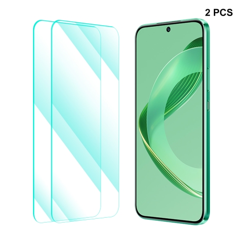 

For Huawei Nova 11 2pcs ENKAY 0.26mm 9H 2.5D High Aluminum-silicon Tempered Glass Film